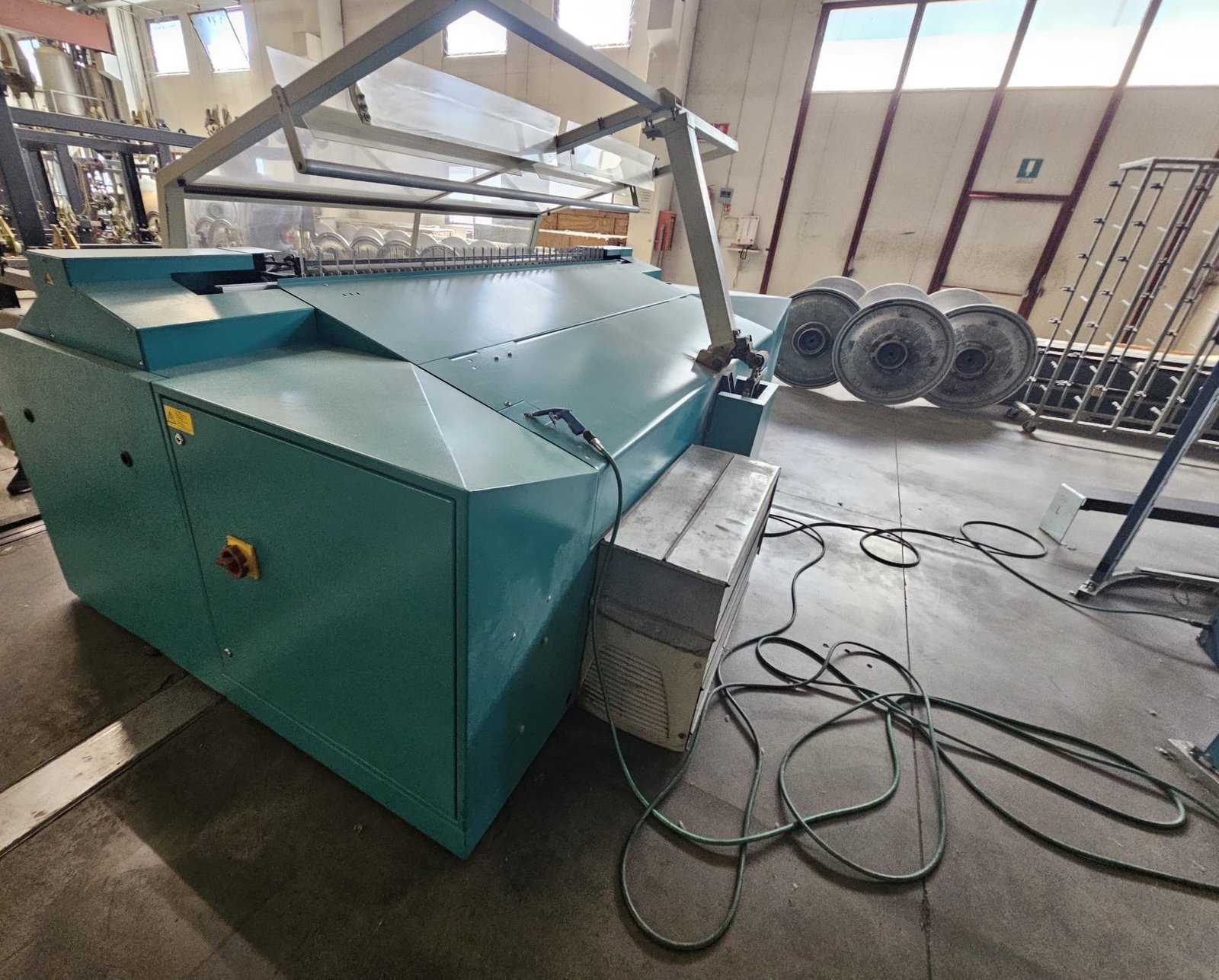 1 Set Direct Warping Karl Mayer 200cm Year 2013 